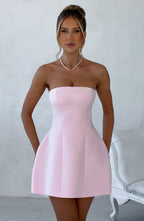 Rosie Mini Dress - Blush