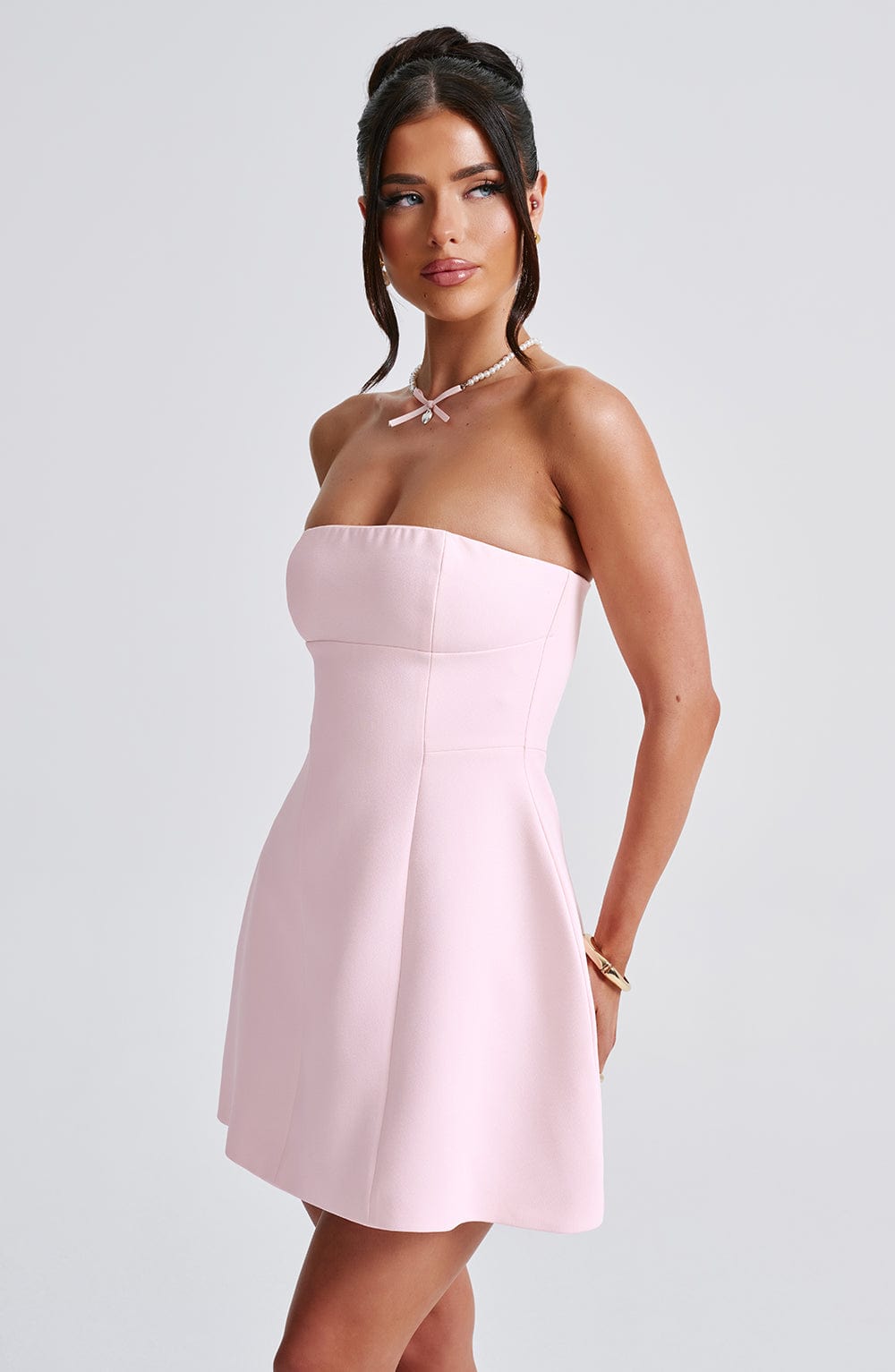 Rosie Mini Dress - Blush