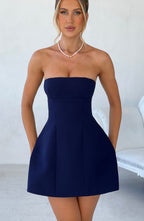 Rosie Mini Dress - Navy