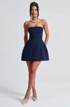 Rosie Mini Dress - Navy