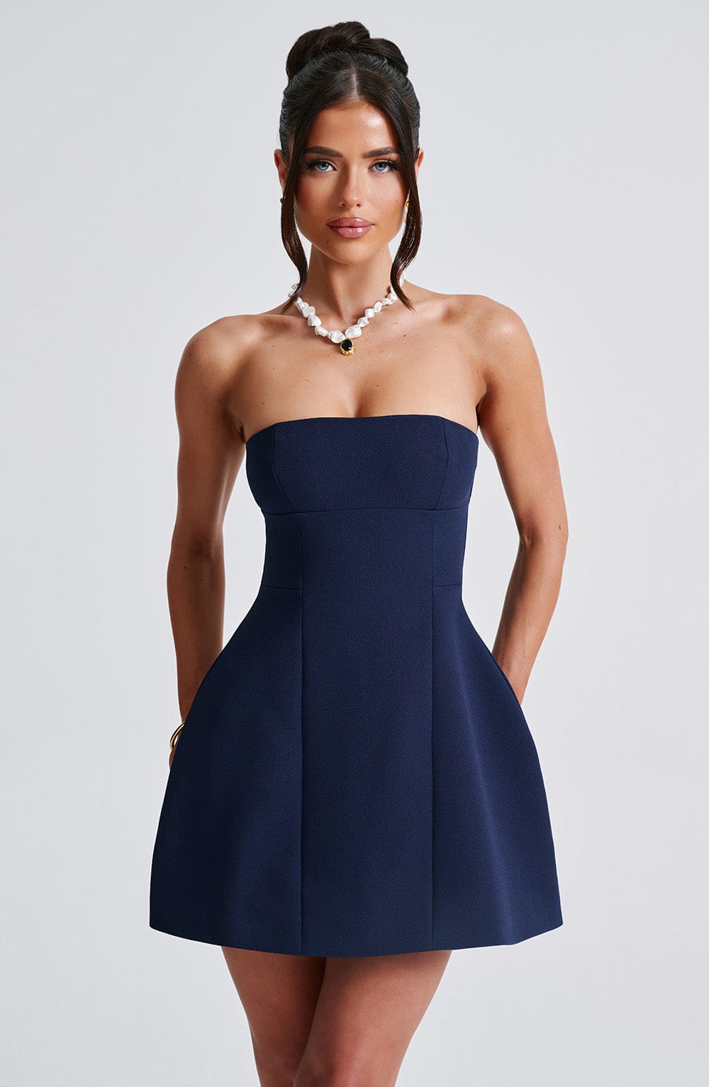 Rosie Mini Dress - Navy