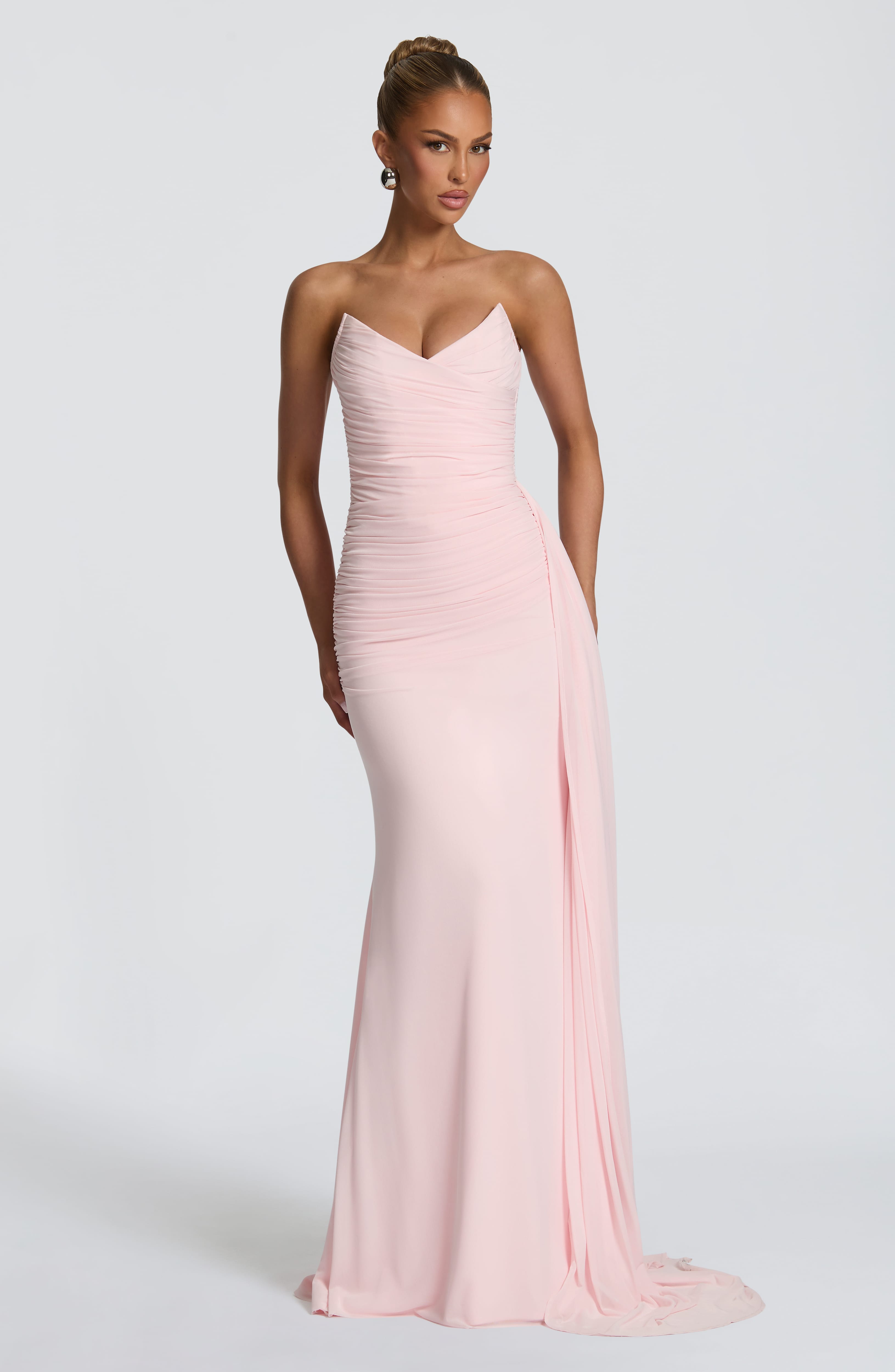 Rita Maxi Dress - Blush