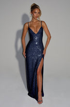 Holly Maxi Dress - Navy