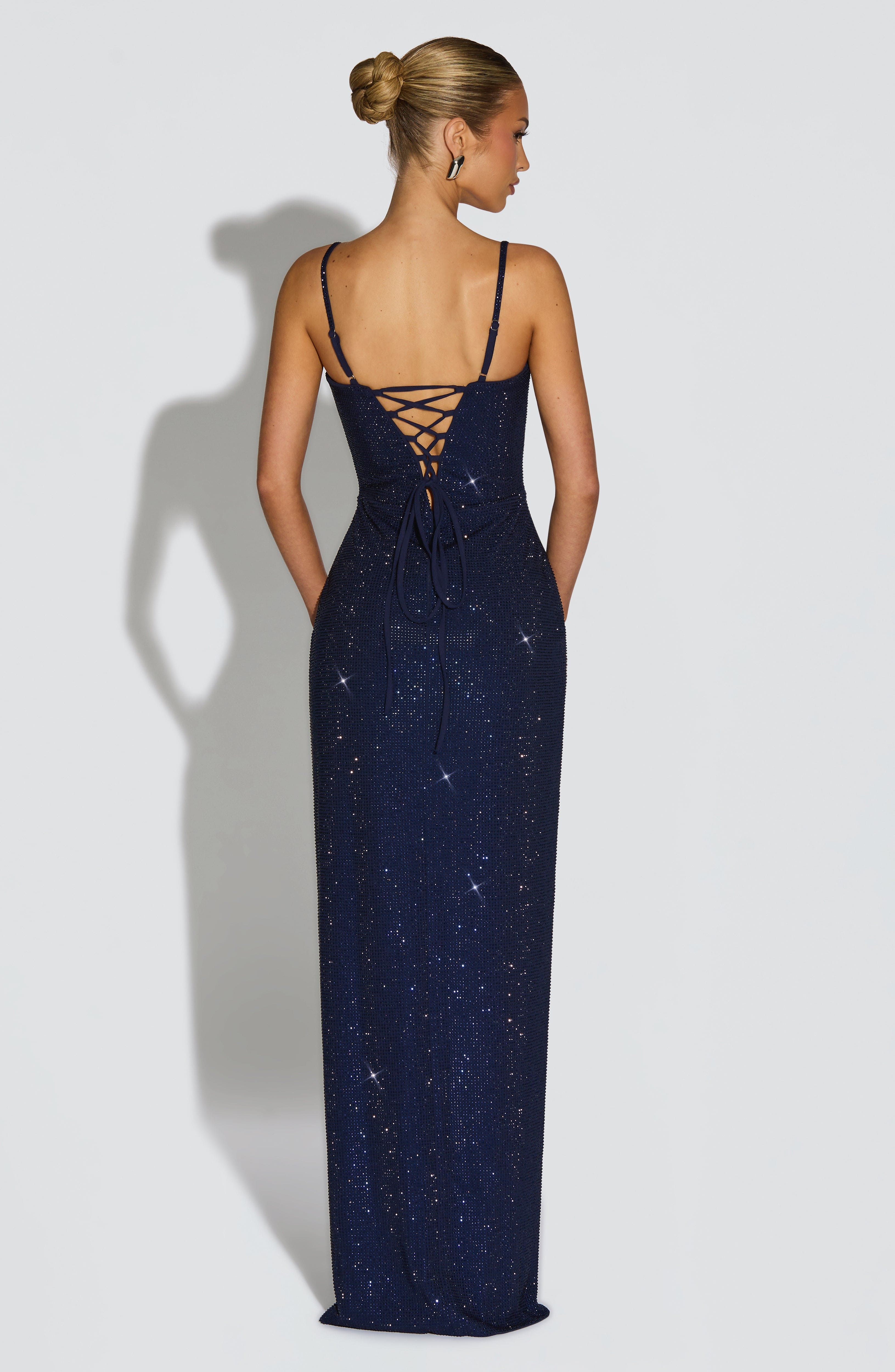 Holly Maxi Dress - Navy