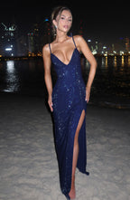 Holly Maxi Dress - Navy