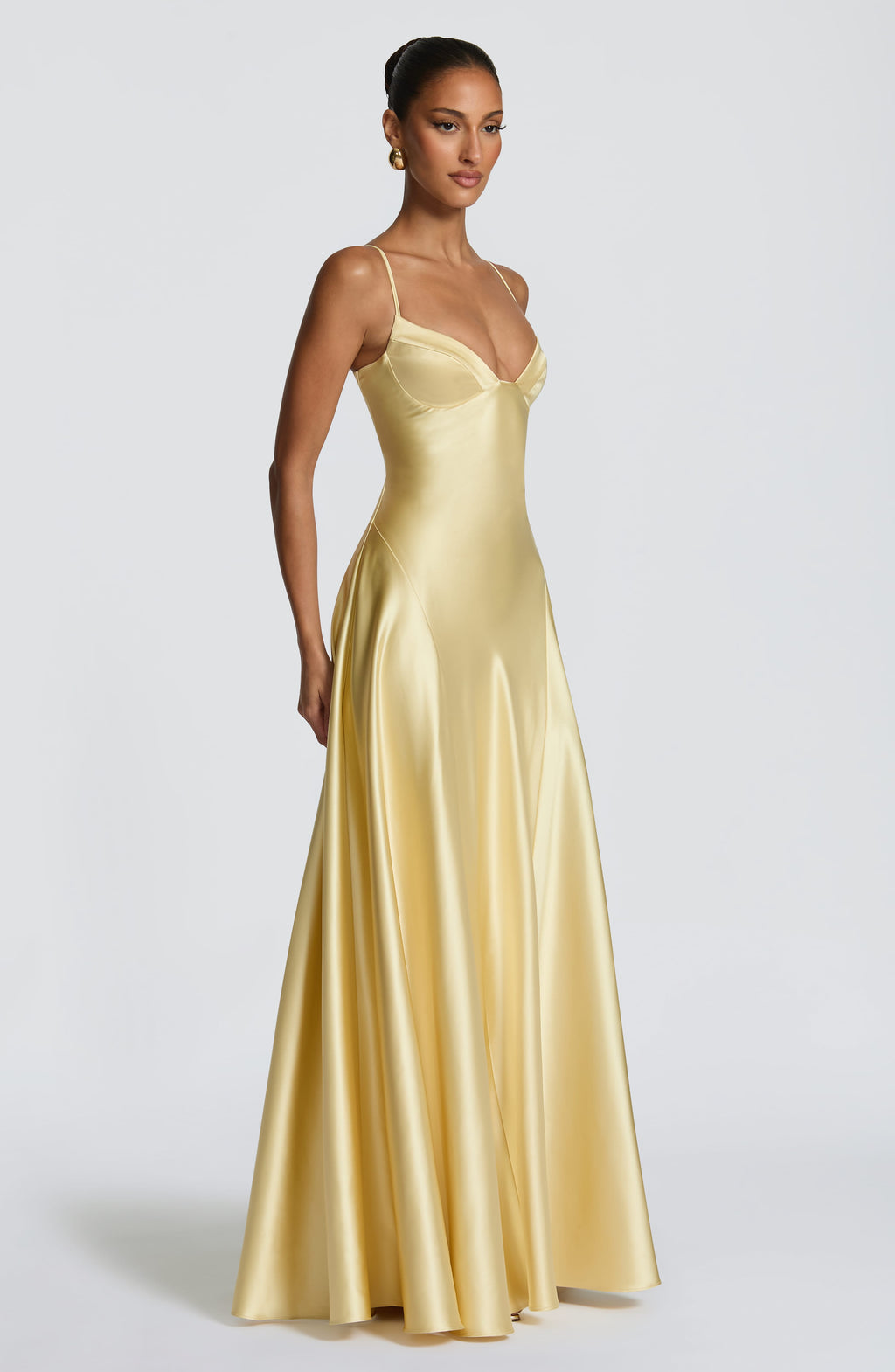 Heather Maxi Dress - Lemon
