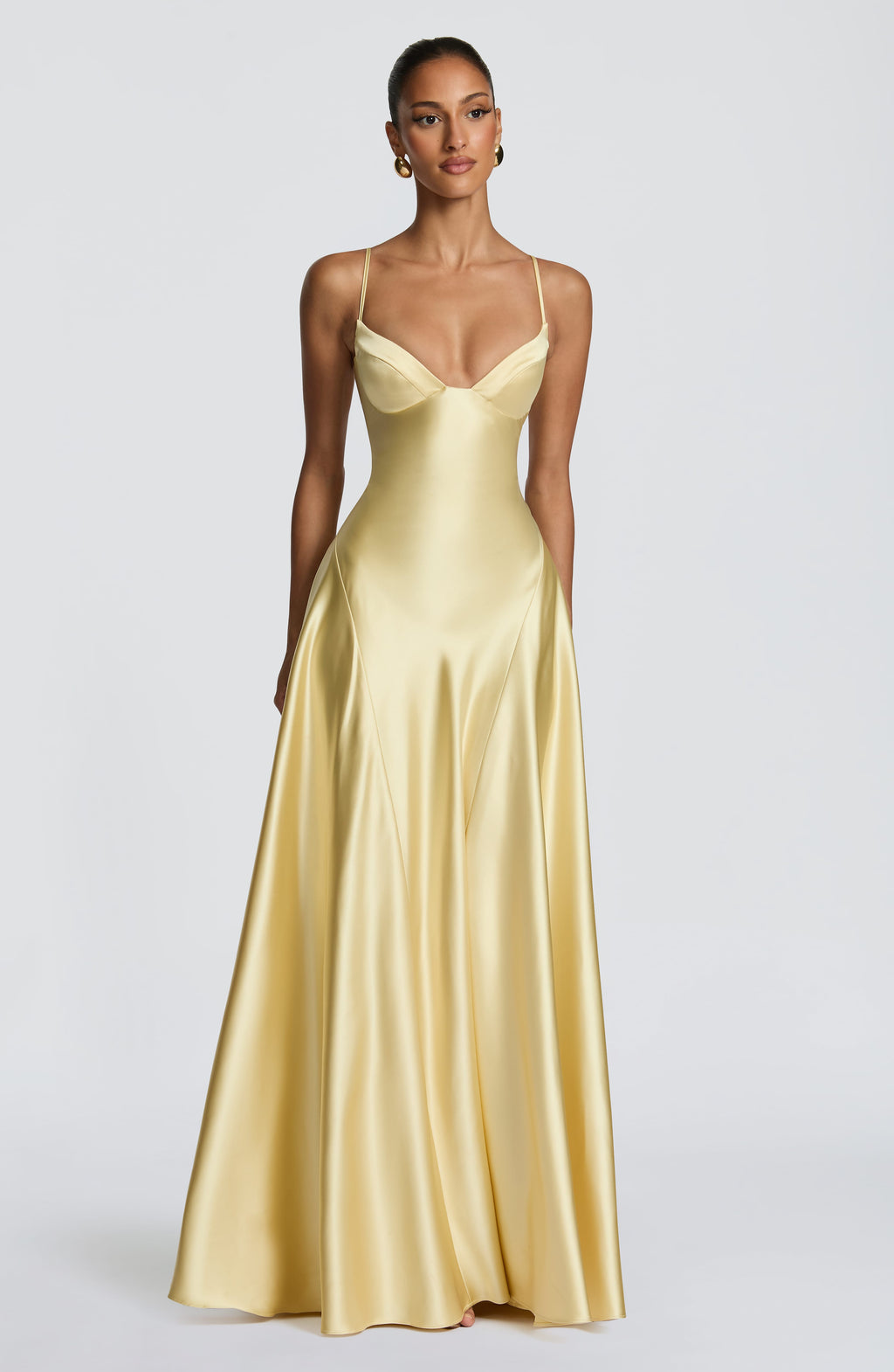 Heather Maxi Dress - Lemon