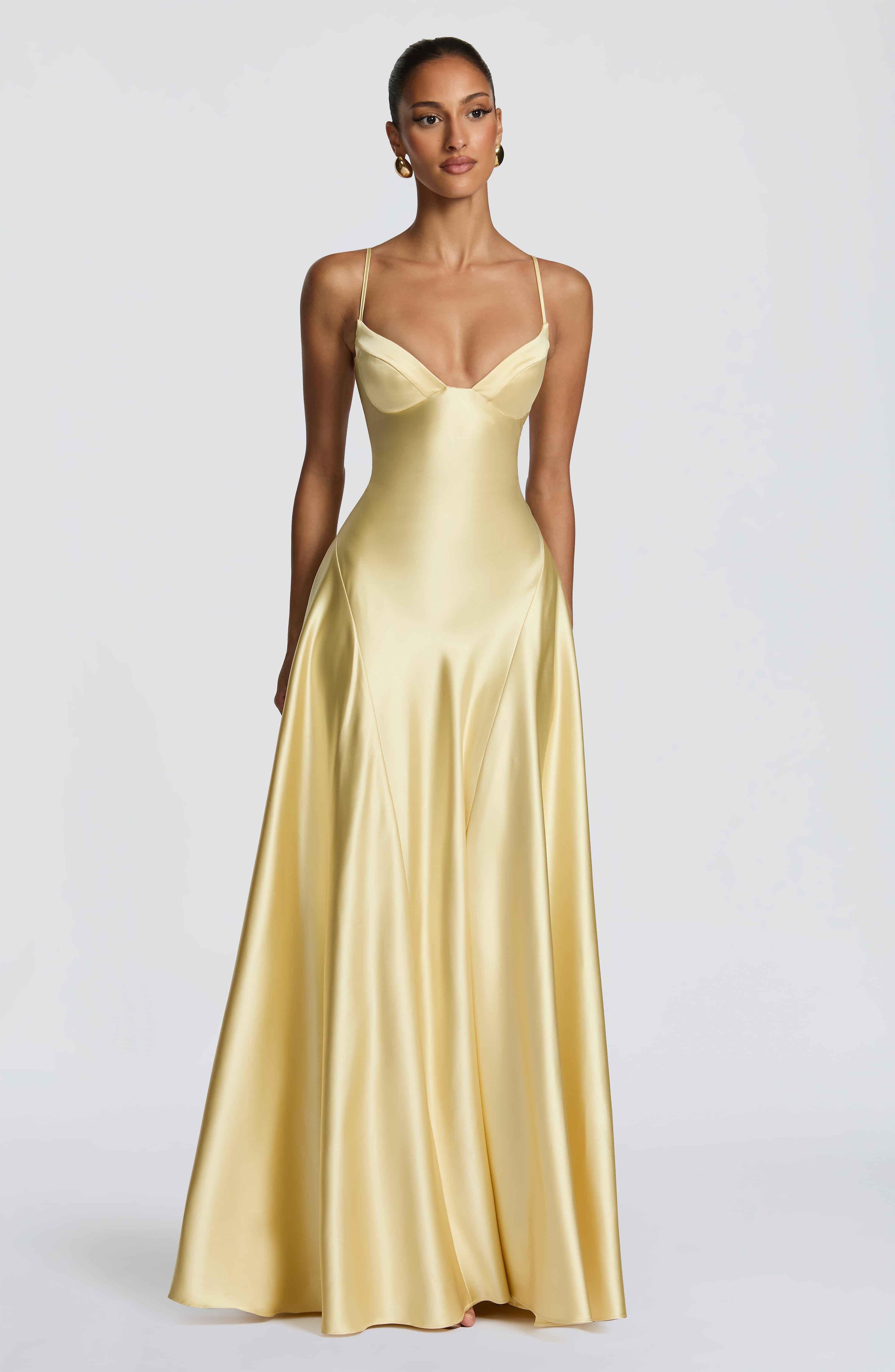 Heather Maxi Dress - Lemon