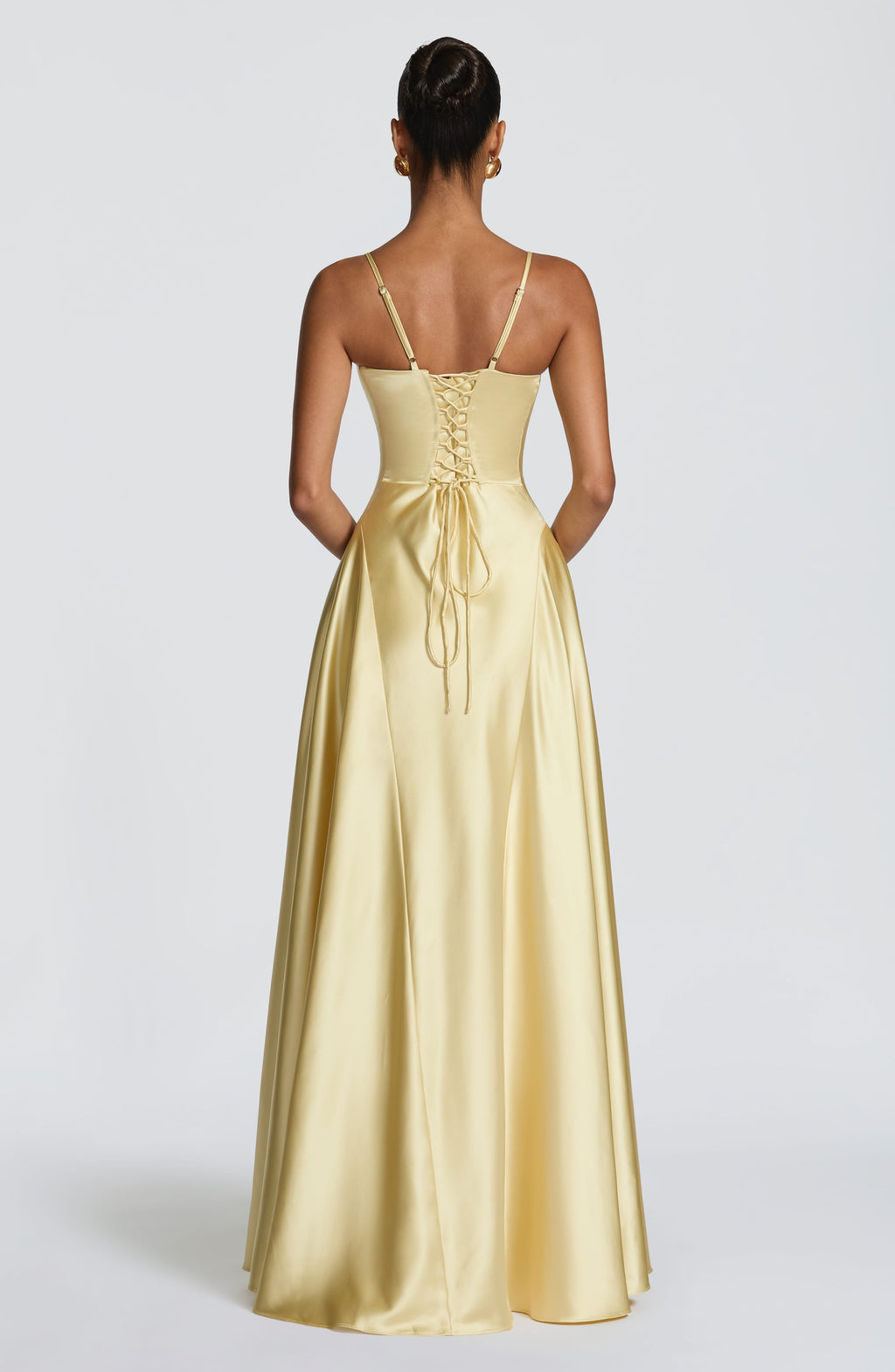 Heather Maxi Dress - Lemon