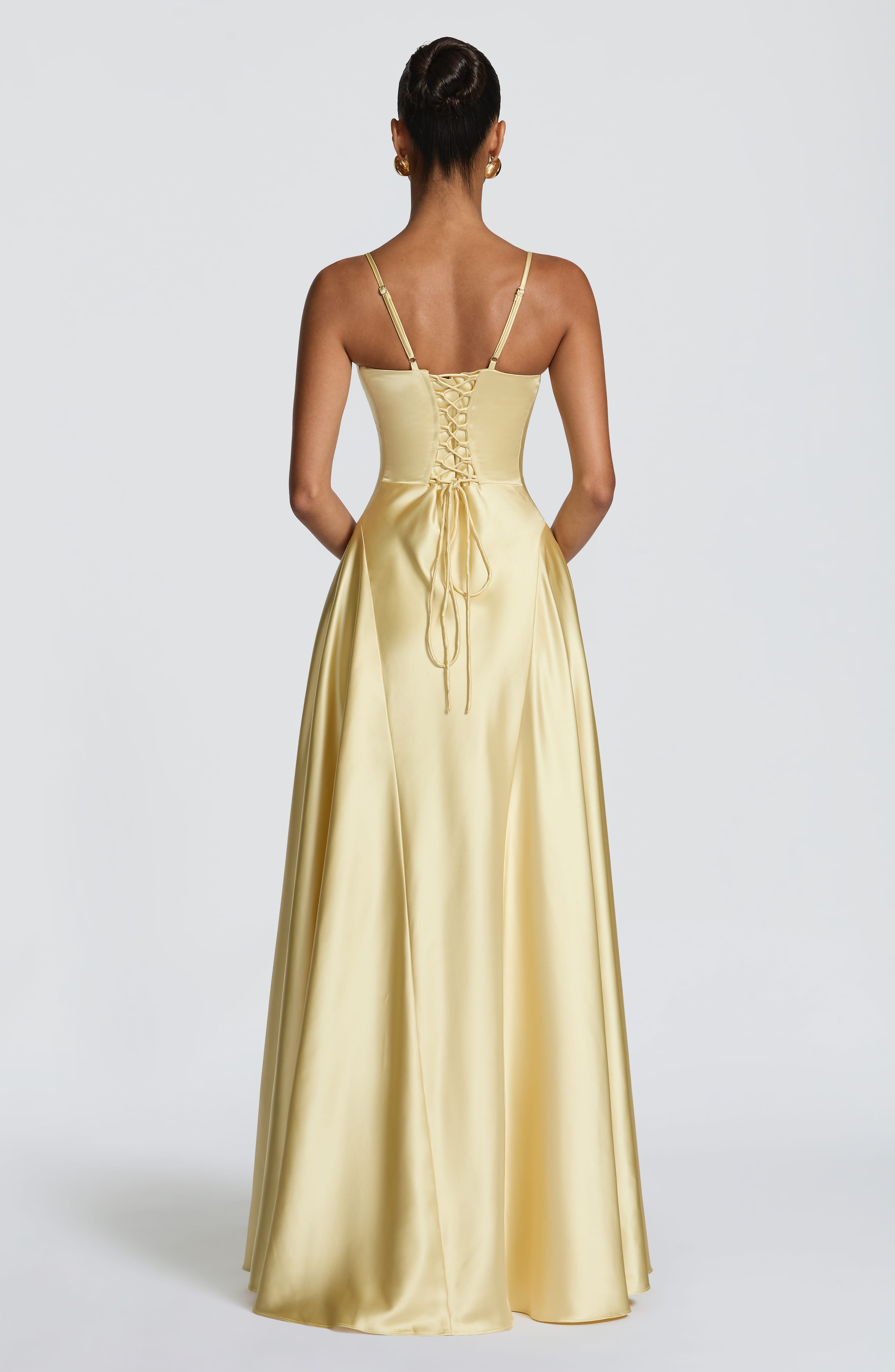 Heather Maxi Dress - Lemon