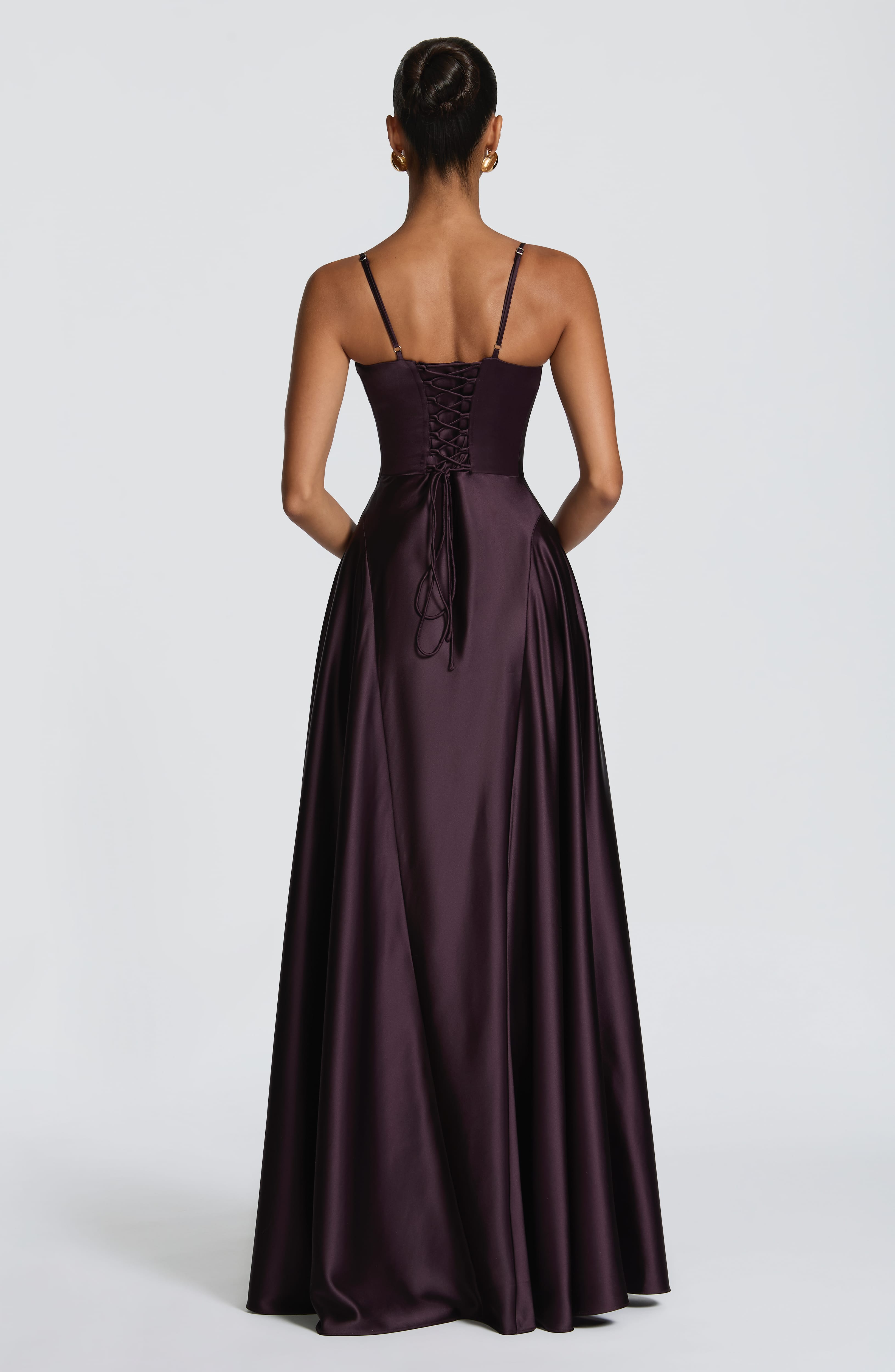 Heather Maxi Dress - Plum