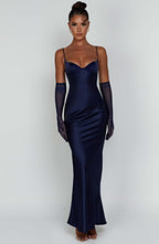 Freya Maxi Dress - Navy