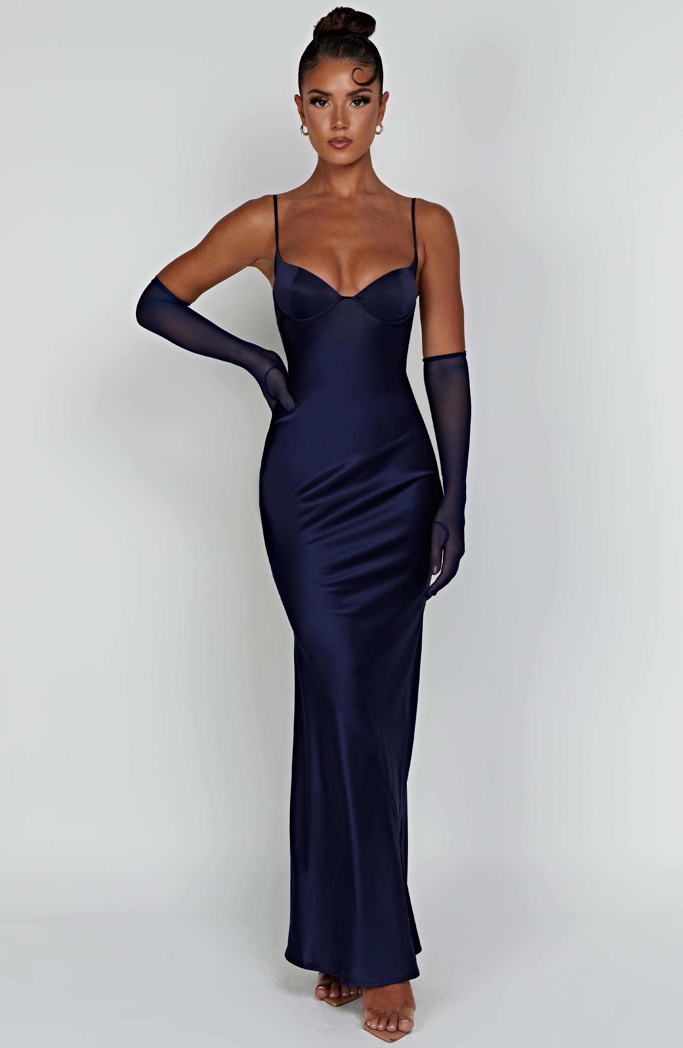 Freya Maxi Dress - Navy
