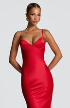 Erica Maxi Dress - Red