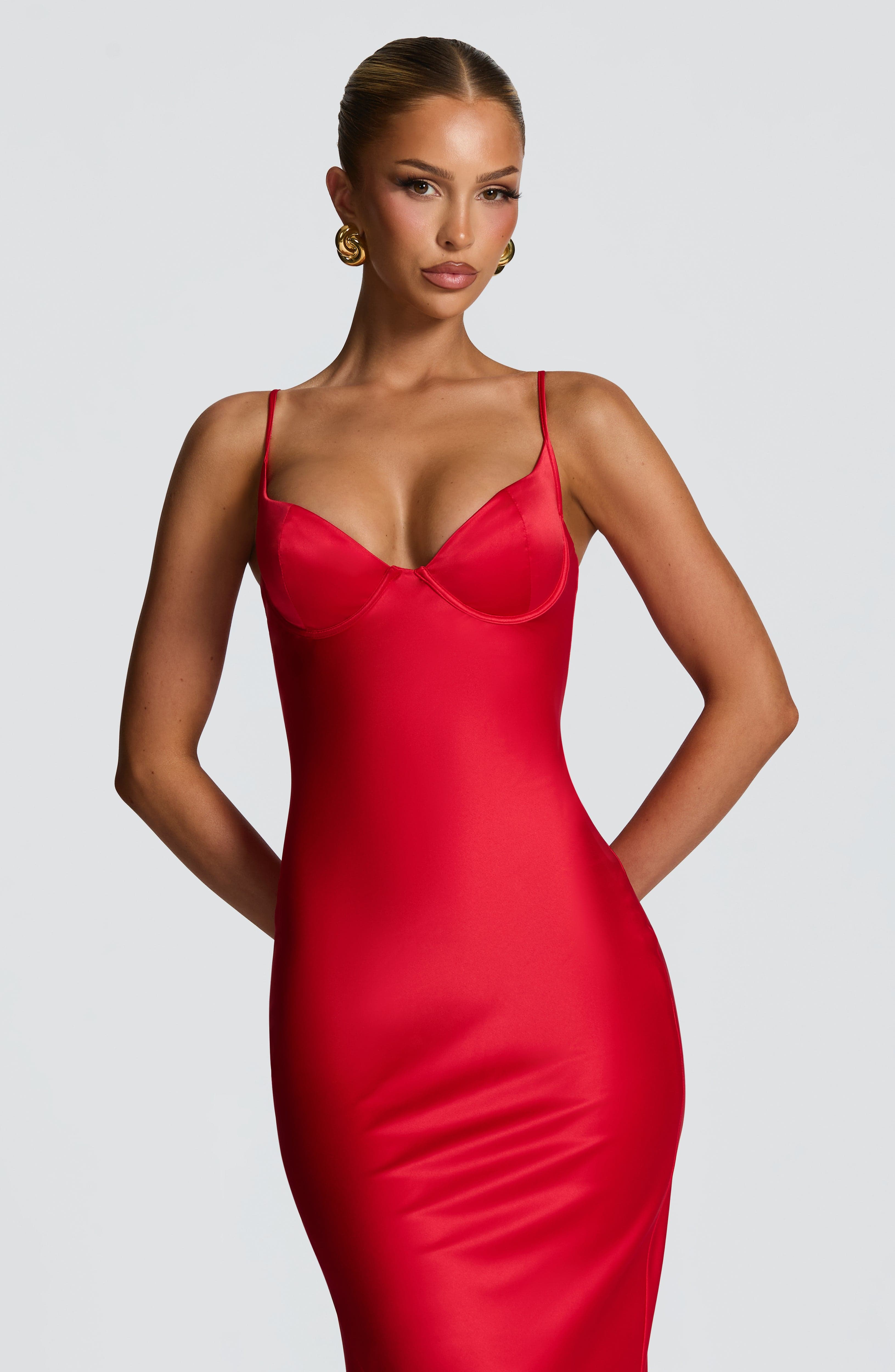 Erica Maxi Dress - Red