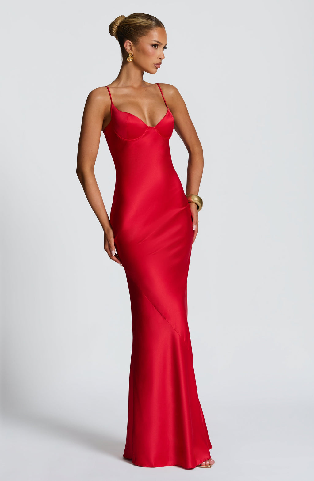 Erica Maxi Dress - Red