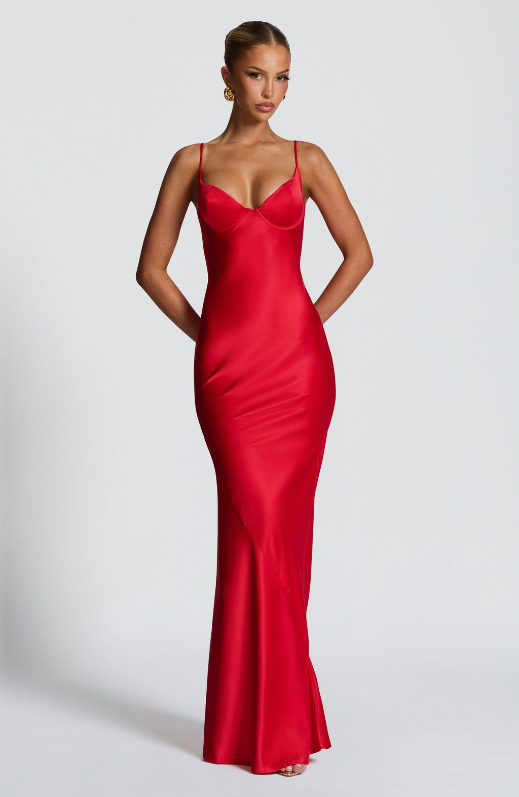 Erica Maxi Dress - Red