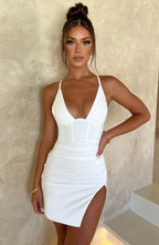 Harriet Mini Dress - White