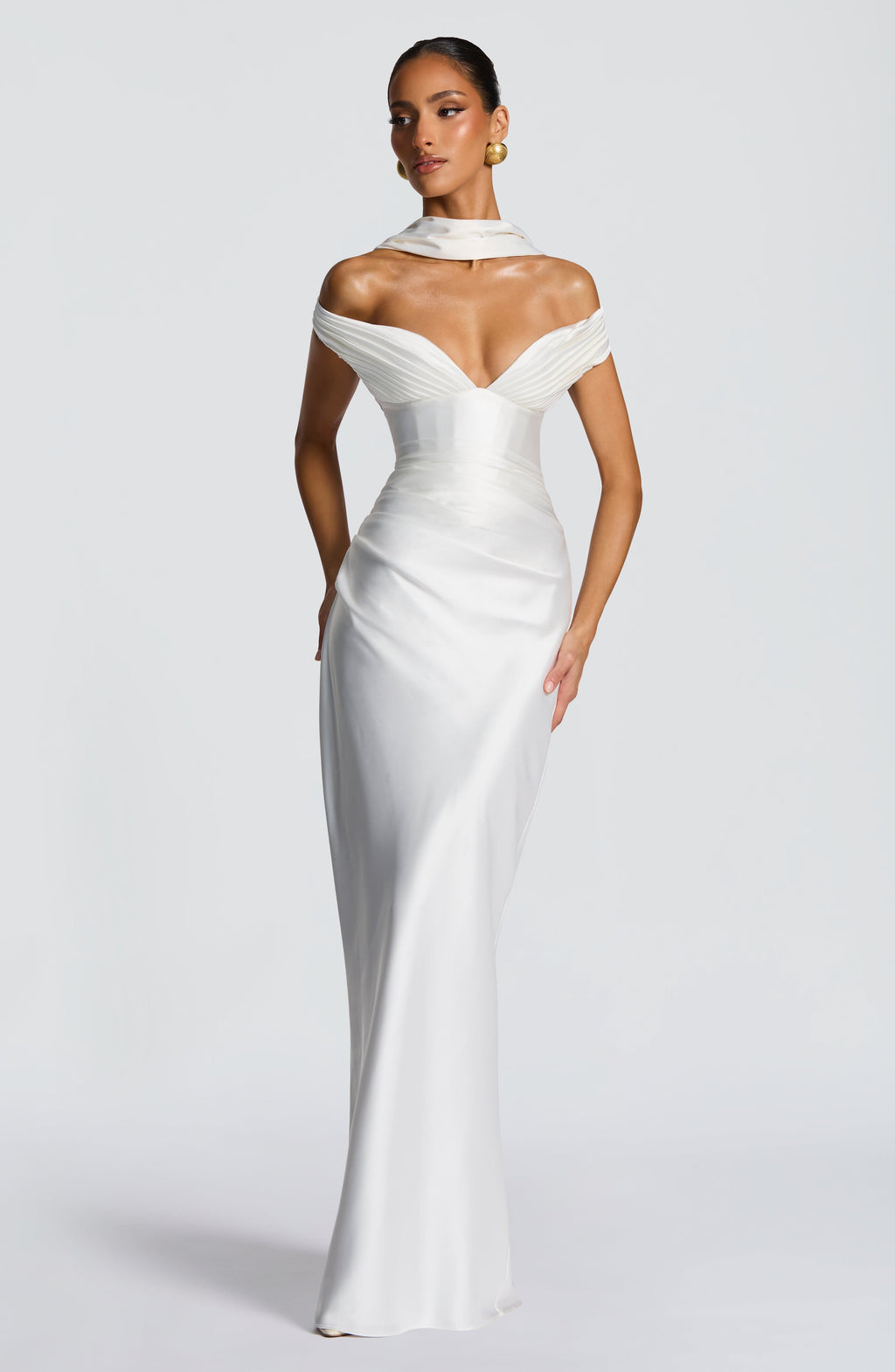 Carol Maxi Dress - Ivory