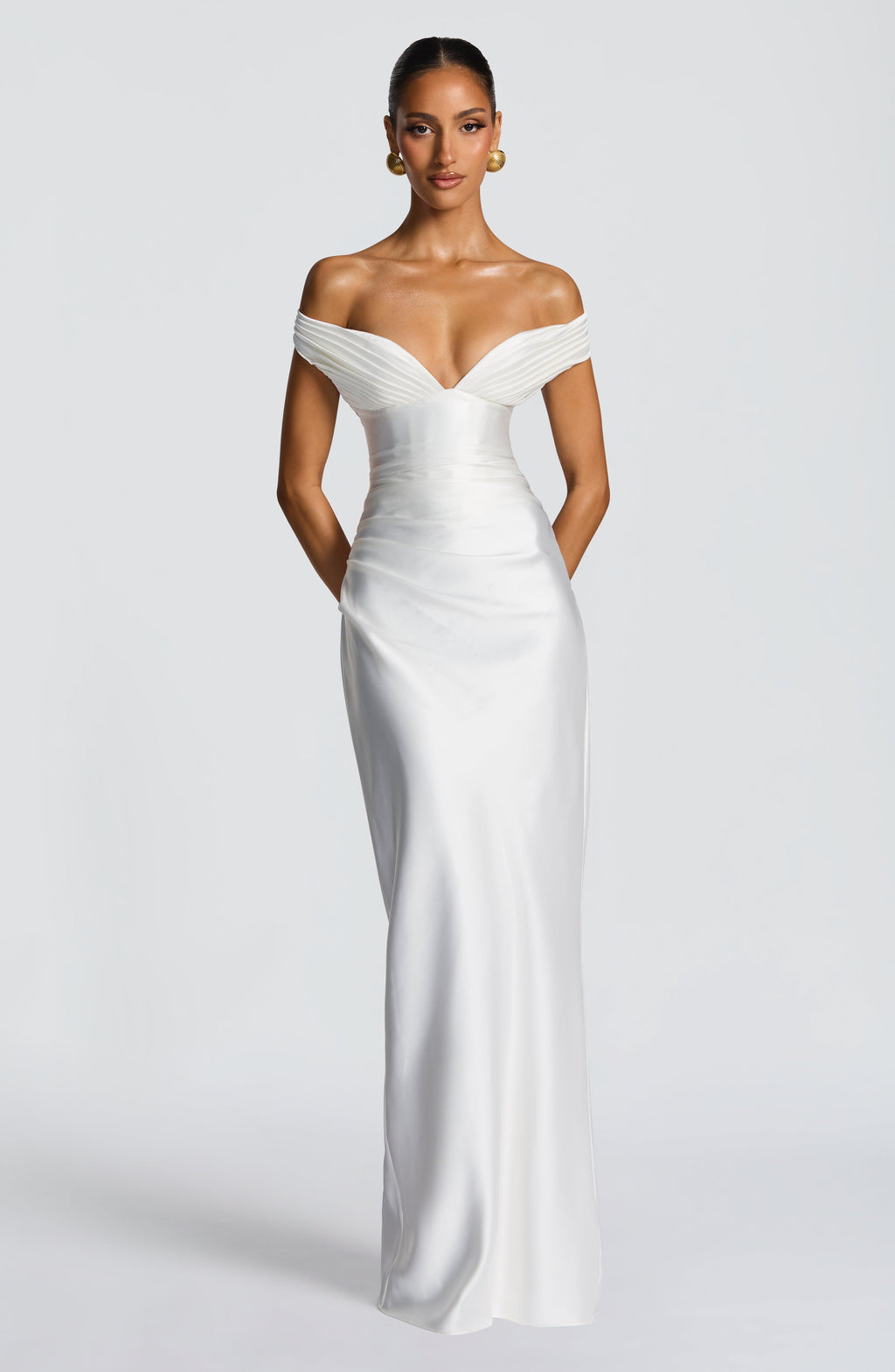 Carol Maxi Dress - Ivory