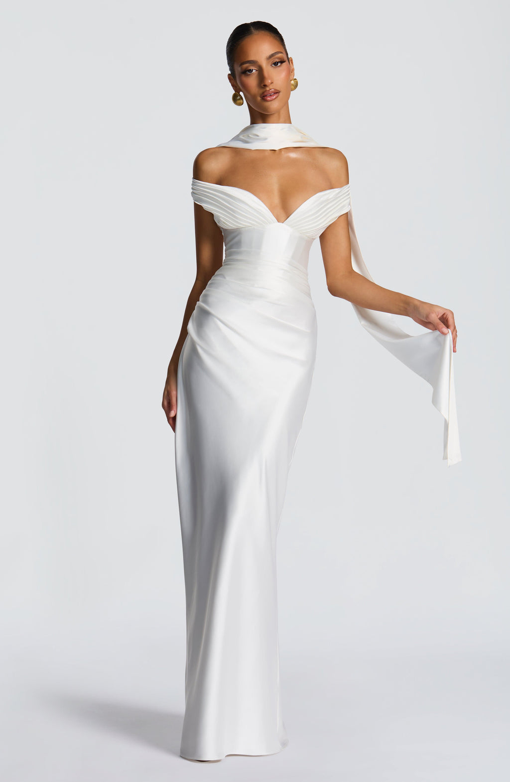 Carol Maxi Dress - Ivory