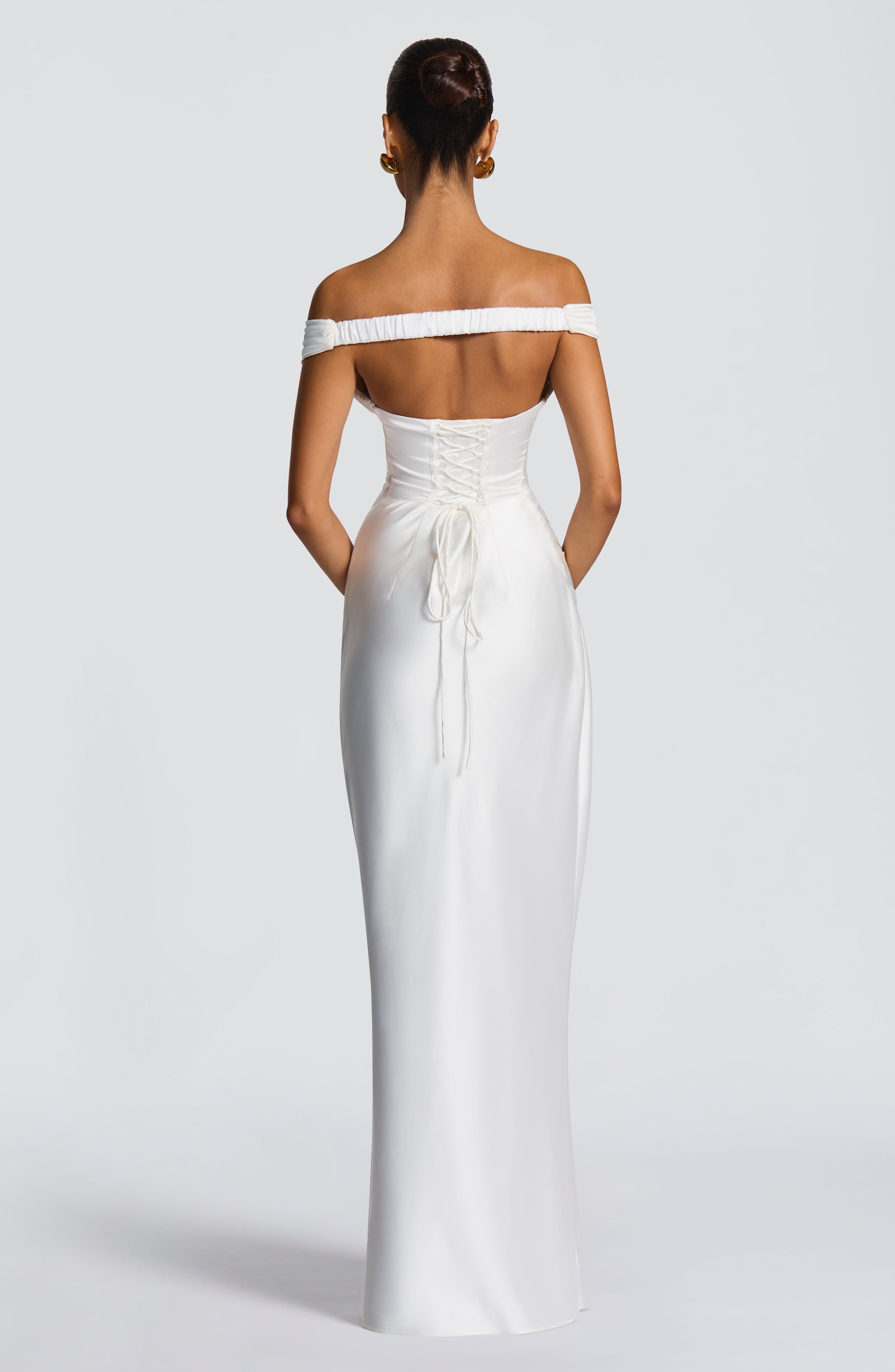Carol Maxi Dress - Ivory