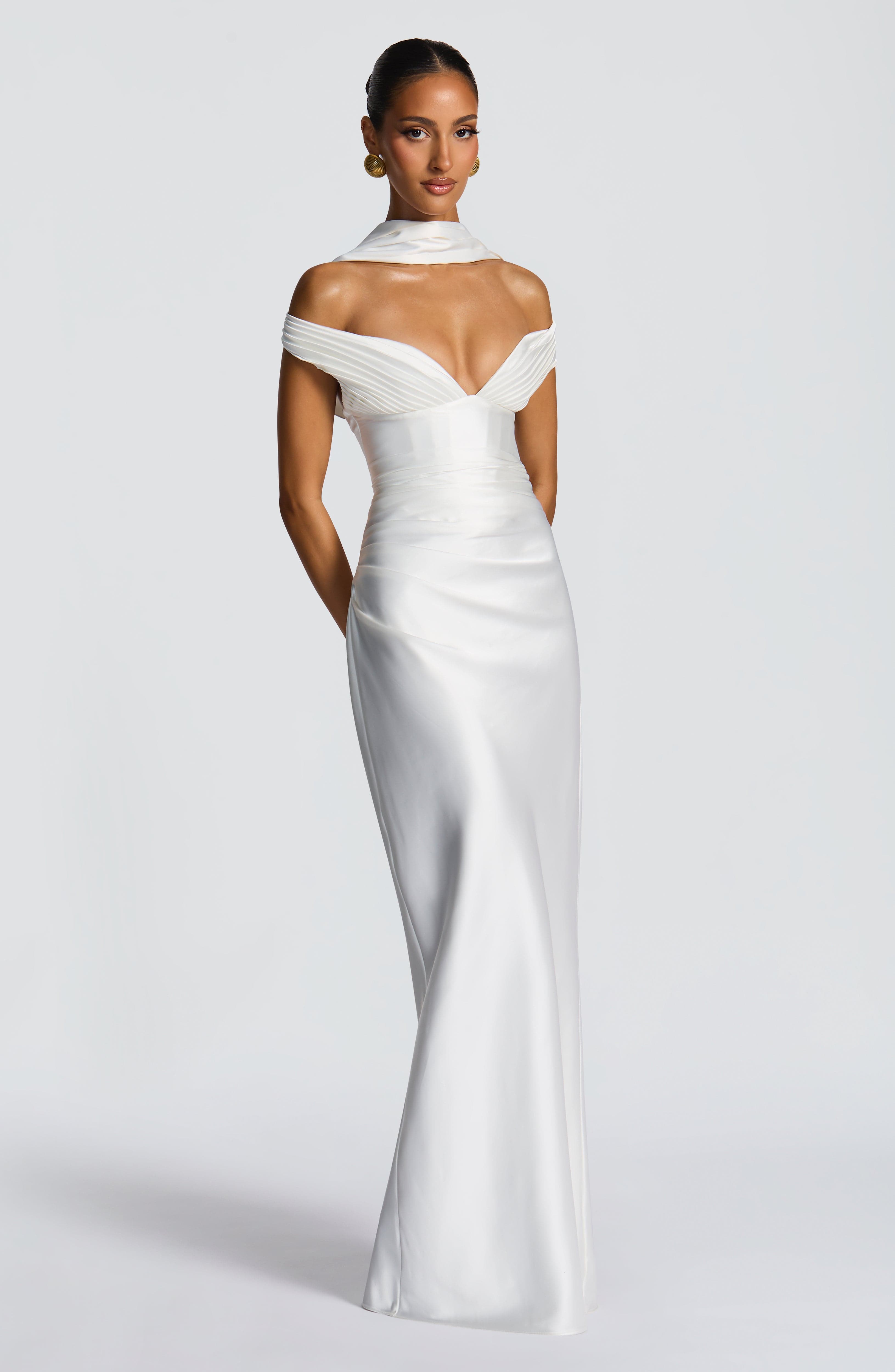 Carol Maxi Dress - Ivory