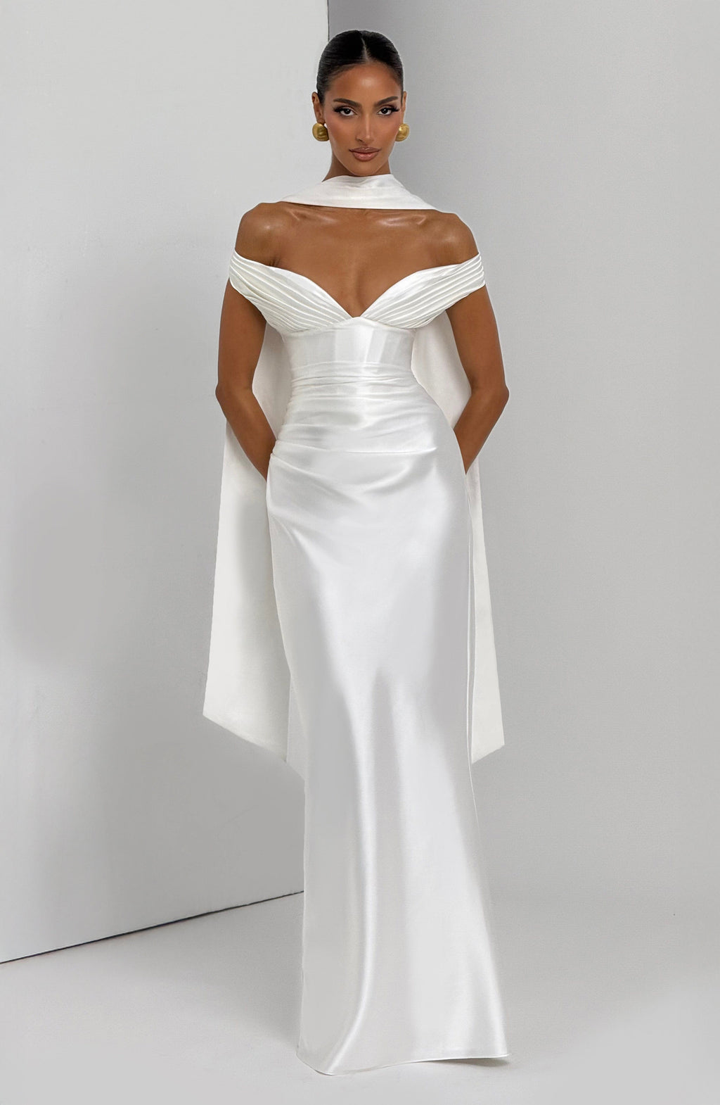 Carol Maxi Dress - Ivory