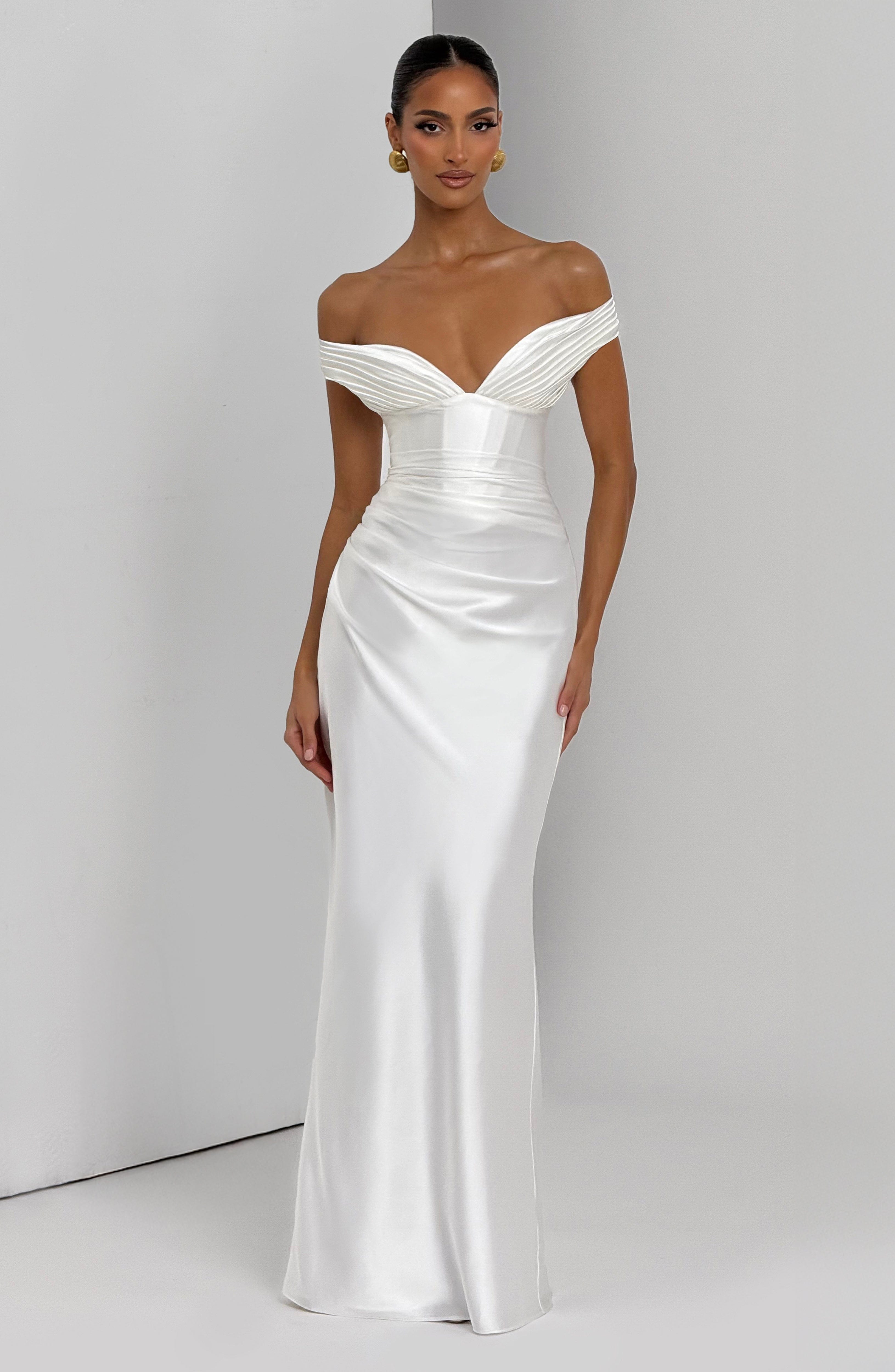 Carol Maxi Dress - Ivory