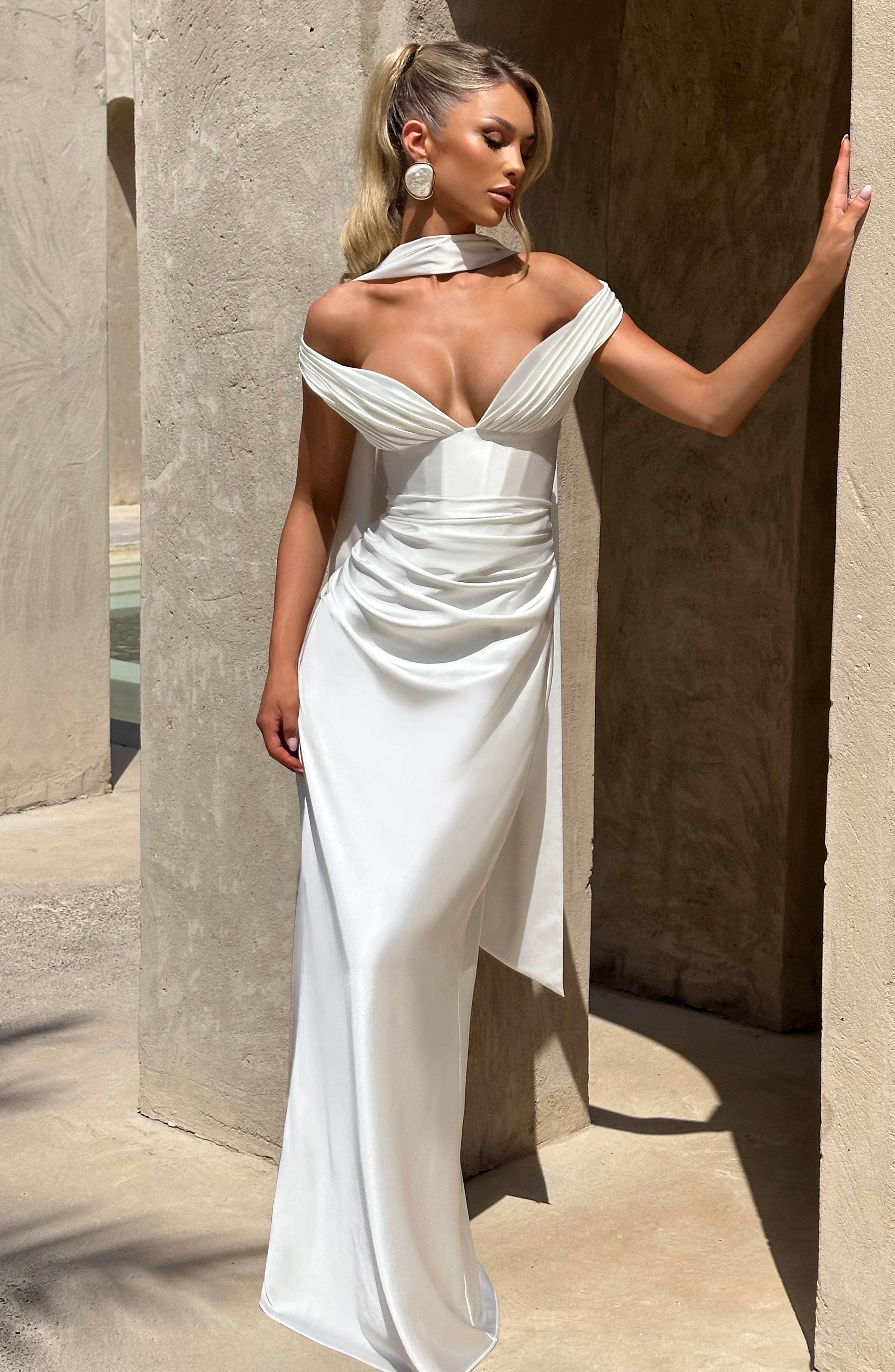Carol Maxi Dress - Ivory