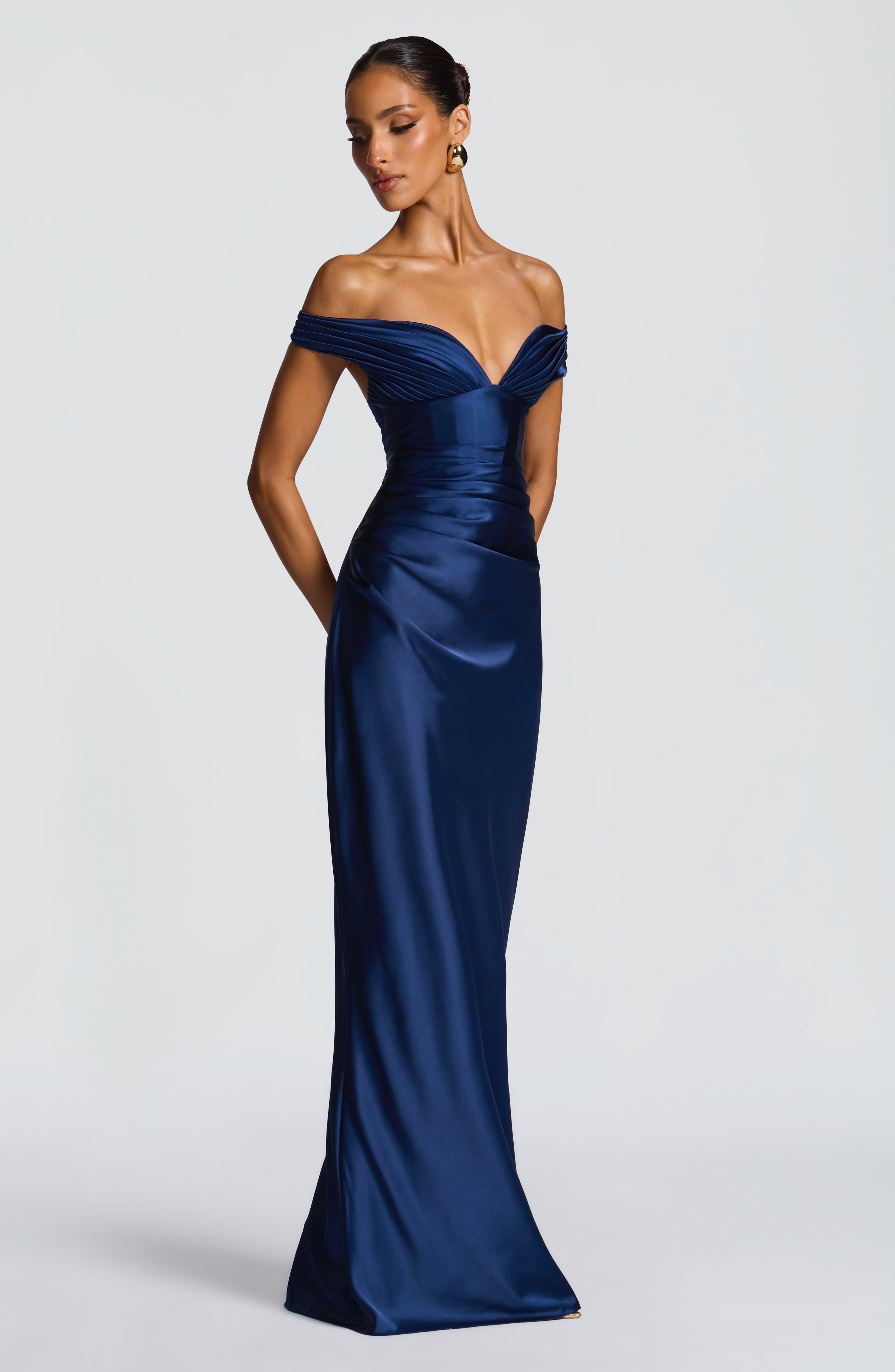Carol Maxi Dress - Navy