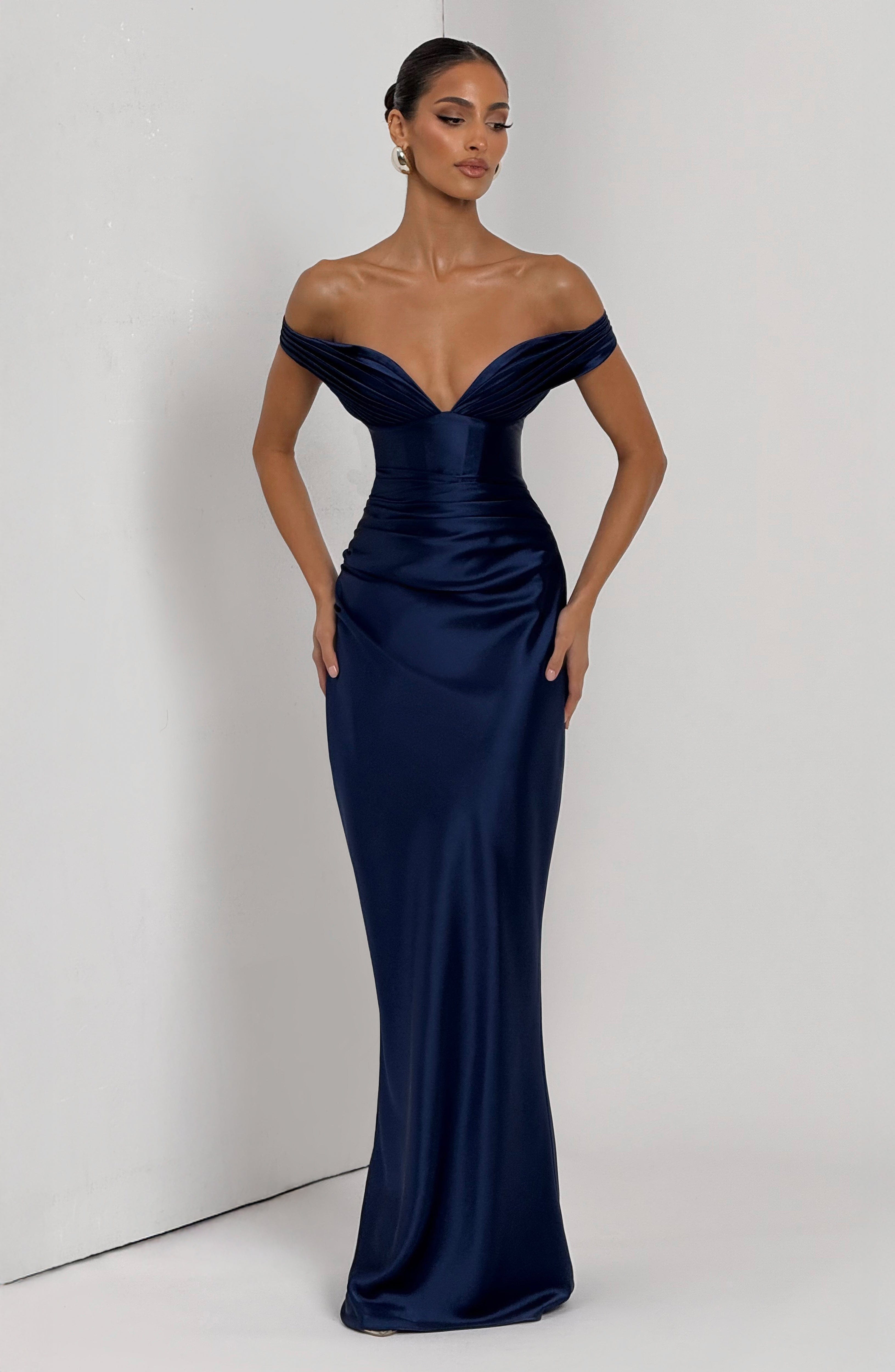 Carol Maxi Dress - Navy