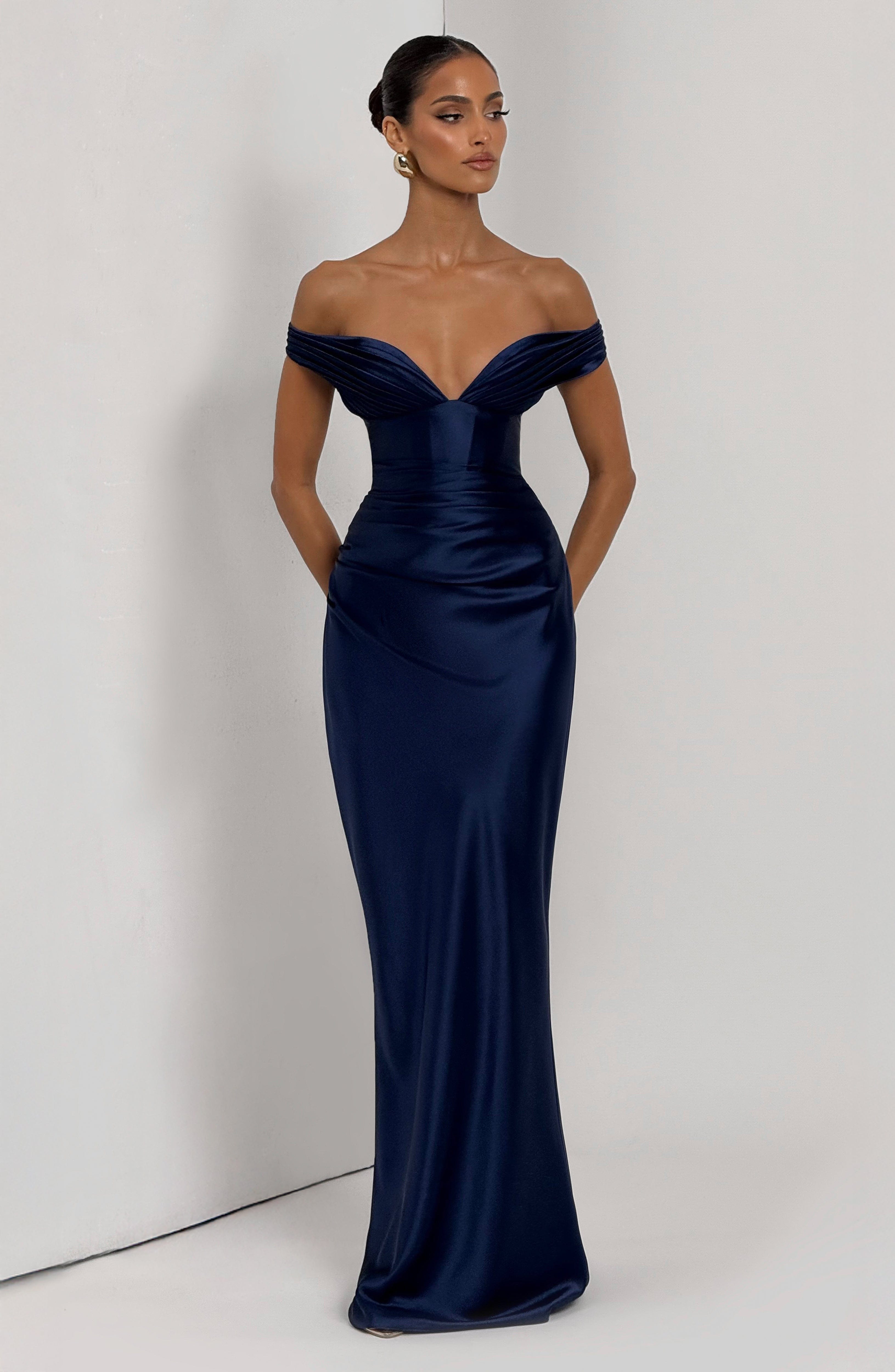 Carol Maxi Dress - Navy