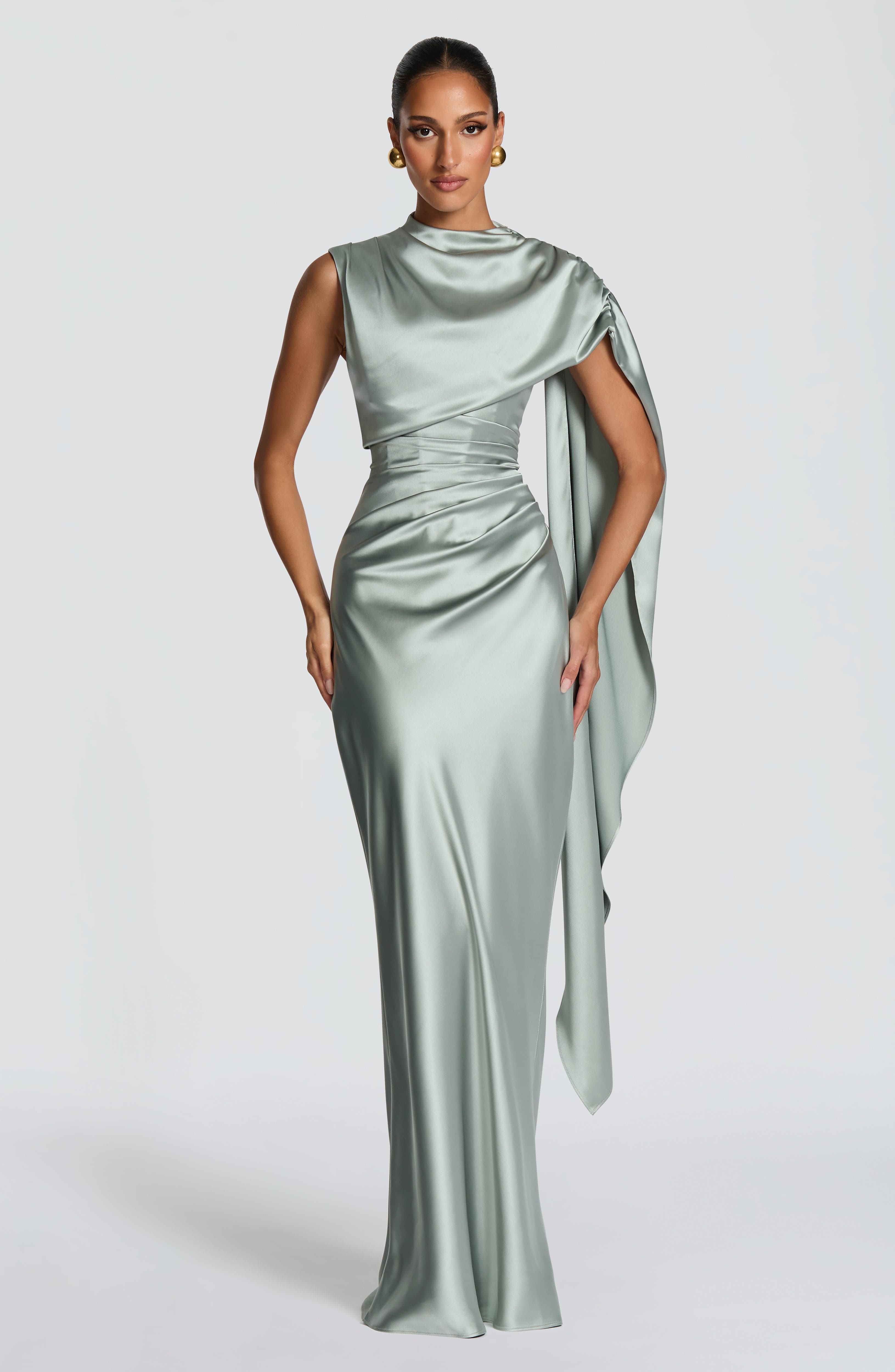 Bonnie Maxi Dress - Sage