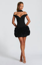 Lauren Mini Dress - Black