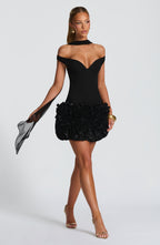 Lauren Mini Dress - Black