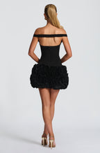 Lauren Mini Dress - Black