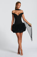 Lauren Mini Dress - Black