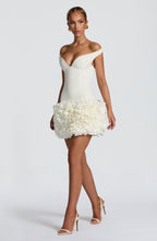Lauren Mini Dress - Ivory