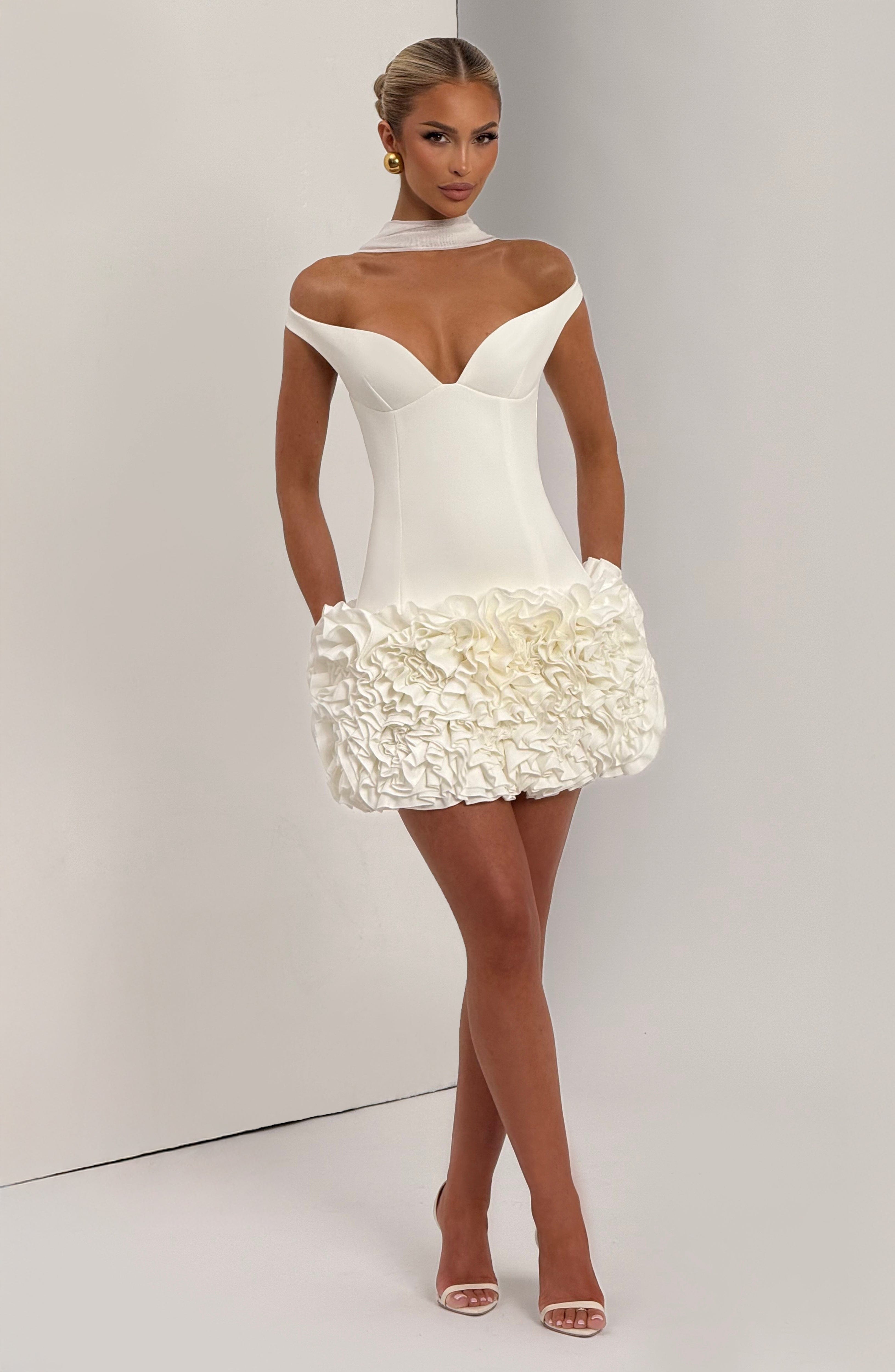 Lauren Mini Dress - Ivory
