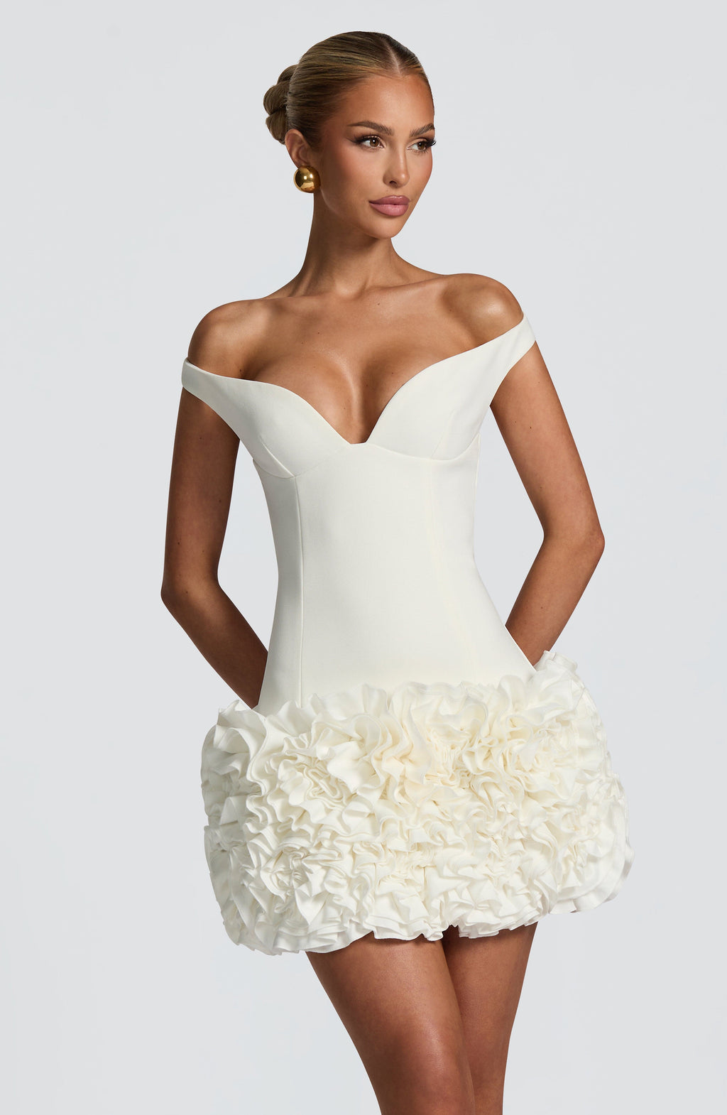 Lauren Mini Dress - Ivory