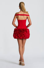 Lauren Mini Dress - Red