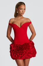 Lauren Mini Dress - Red