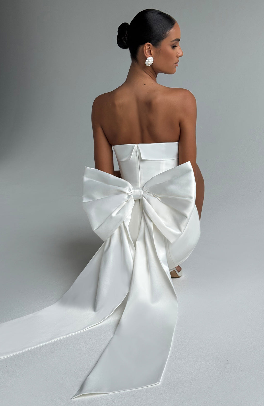 Amber Mini Dress - Ivory