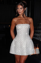 Lisa Mini Dress - Ivory