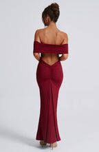 Pamela Maxi Dress - Burgundy