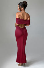 Pamela Maxi Dress - Burgundy