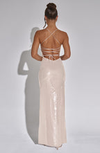Gemma Maxi Dress - Nude