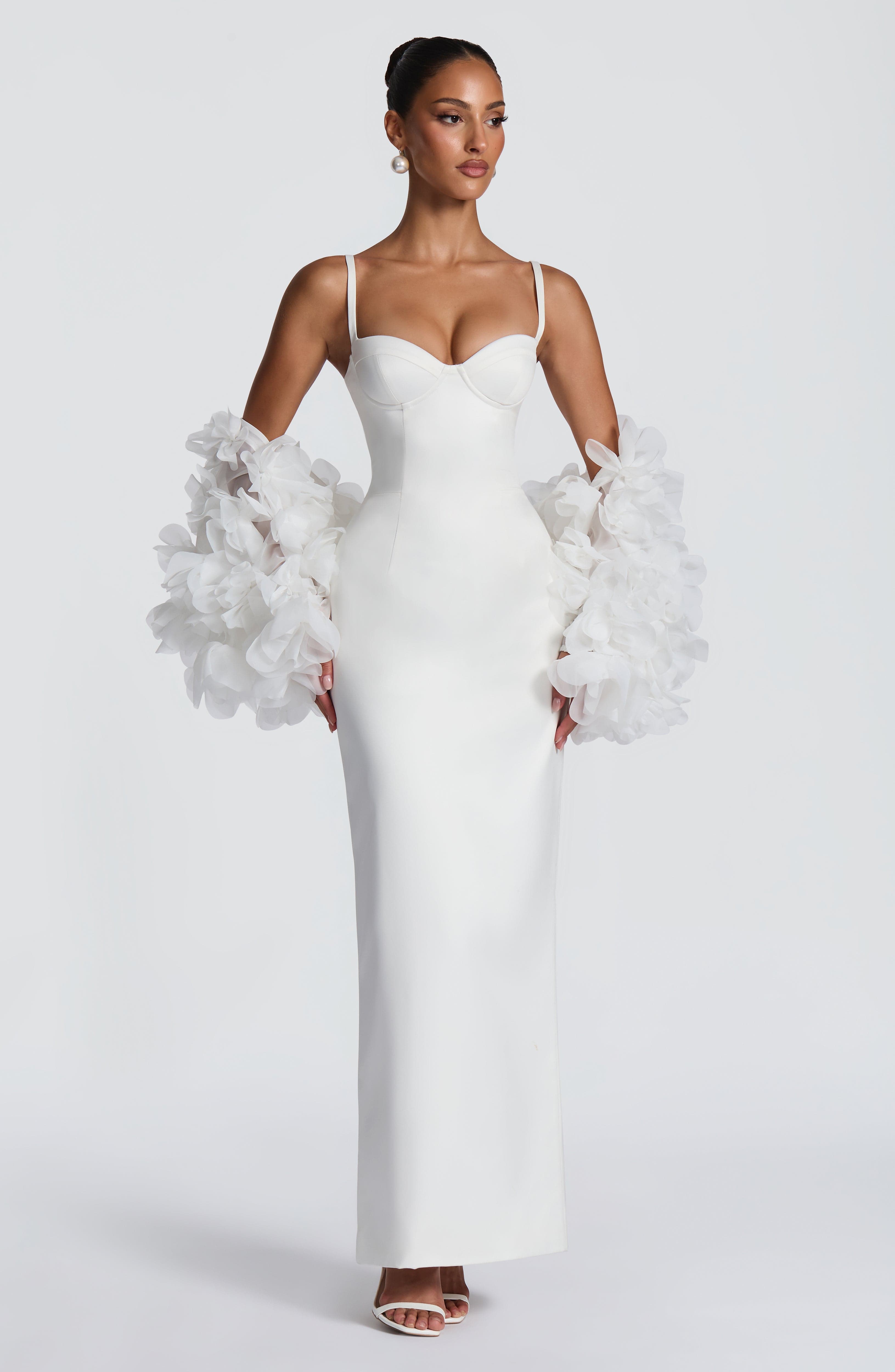 Virginia Maxi Dress - Ivory