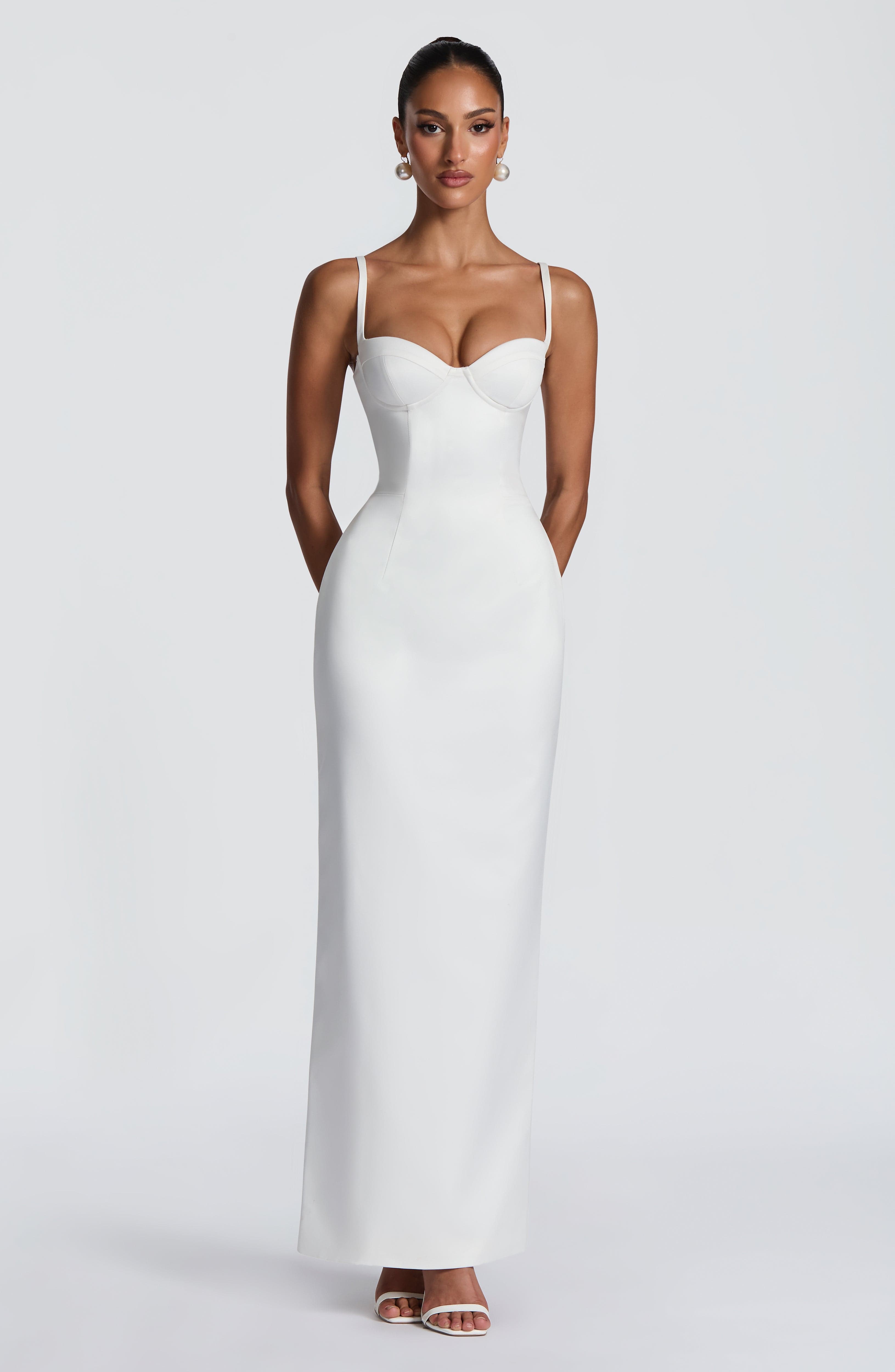 Virginia Maxi Dress - Ivory